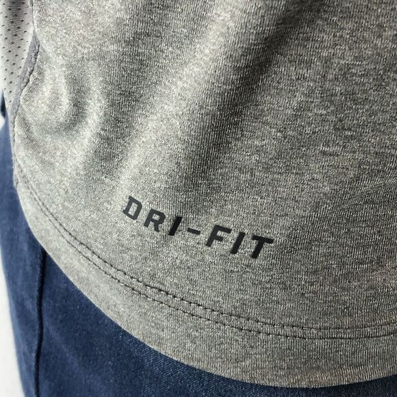 Nike Pro Combat Mens T-Shirt Medium Gray Dri Fit Short Sleeves Athletic … - Picture 5 of 9